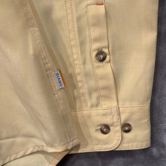 Orvis Tech Chambray Butter Work Performance Shirt Long Sleeve M Womens Outdoor - Picture 4 of 9